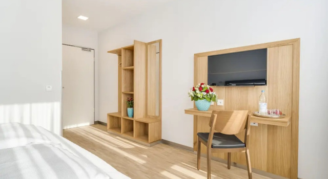 1 yatak odası Standart çift kişilik oda Hotel‑Etage Apfelrot managed by Hotel Apfelbaum