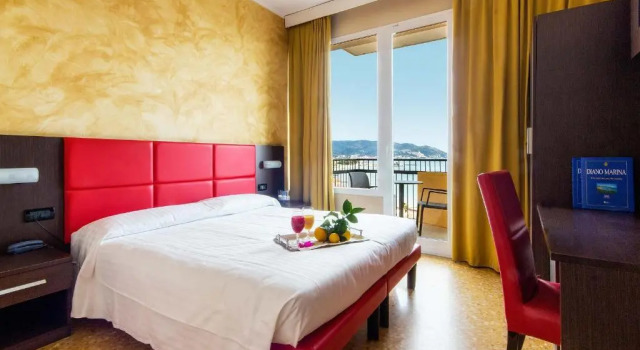 Двухместный номер Standard с балконом и с видом на море Piccolo Hotel