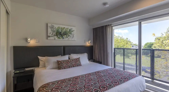 Апартаменты c 1 комнатой с балконом Quest Ponsonby Serviced Apartments