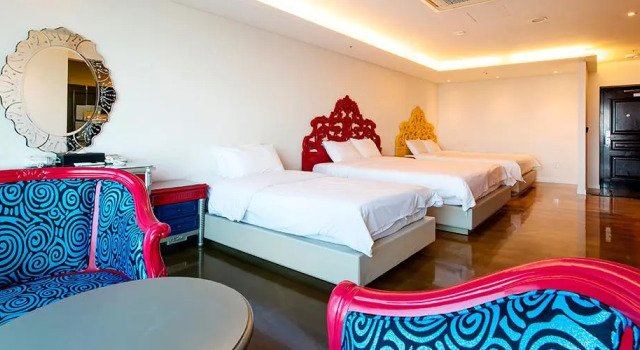 Трёхместный номер Deluxe Villa de Aewol