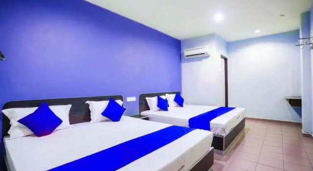 Четырёхместный номер Deluxe HS Hotel Siswa Near UTAR
