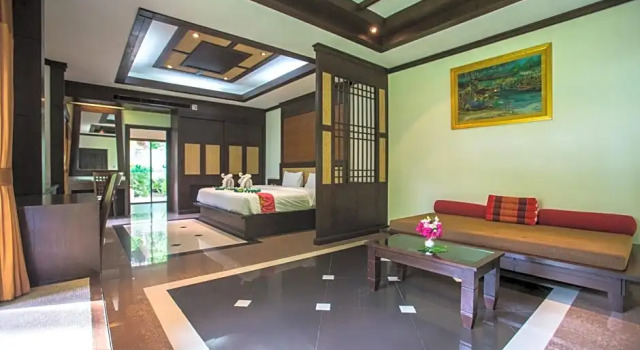 Люкс с видом на сад Lanta Resort