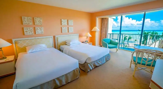 Четырёхместный номер Standard с видом на океан Hyatt Regency Saipan