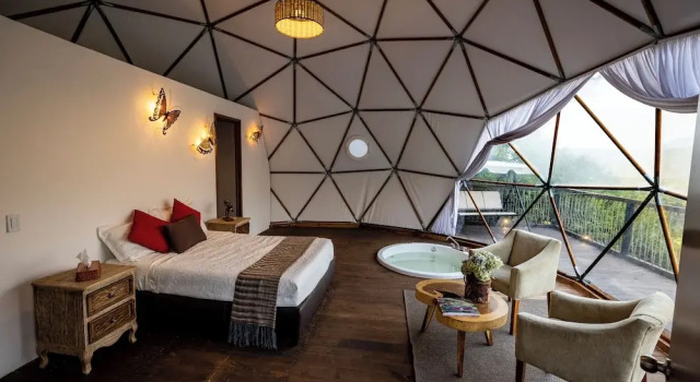 Glamping Malikualli, Rezervovat Kemp Hotely v Malinalco s parkováním, Parkování