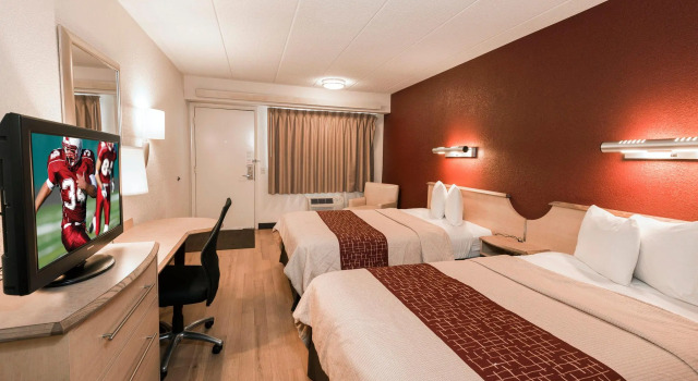 Четырёхместный номер Standard Red Roof Inn Chicago - Joliet