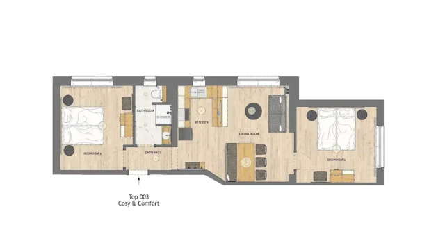Апартаменты Comfort HOMEBOUND APARTMENTS Salzburg City I - contactless check-in