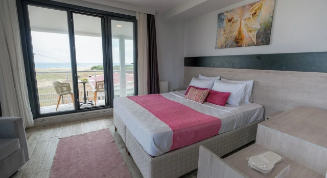 Номер Deluxe с балконом и с видом на море Yalıköy Deniz Otel Istanbul
