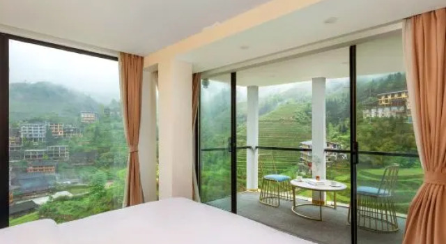 Люкс Longji Terrace Lost In Beauty Guest House 龙脊梯田野望民宿
