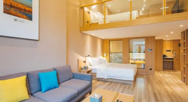 Люкс Deluxe Дуплекс Shanghai Chongming Kumo Hotel