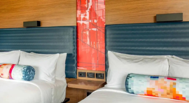 Четырёхместный номер Standard Aloft by Marriott Alpharetta