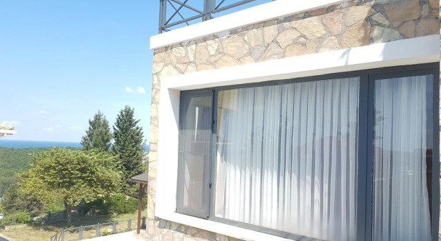 Двухместный люкс Deluxe с балконом и с видом на окрестности Ağva Stone House Boutique
