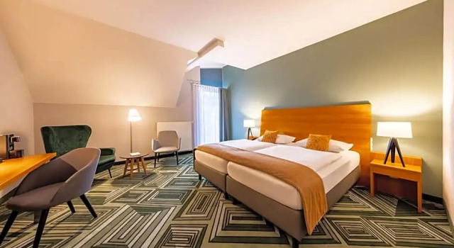 Номер Comfort с балконом Parkhotel Maximilian Ottobeuren
