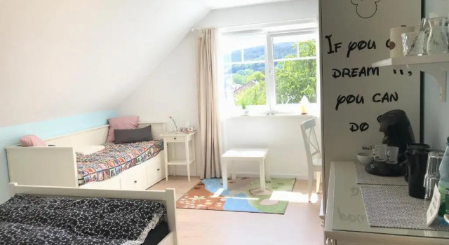 Campbell`s Ridge - Familienzimmer im Kurviertel von Bad Orb, Забронировать Отель Бад-Орб Шпессарт, рядом с Пешеходный маршрут для хождения босиком