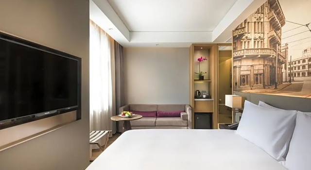 Номер Deluxe IntercityHotel Shanghai Hongqiao Airport