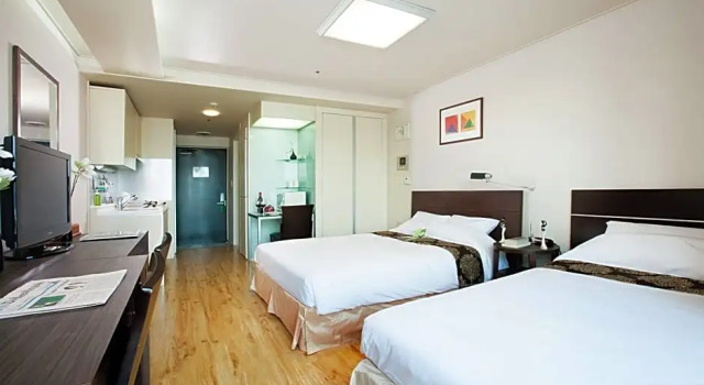 Двухместный семейный номер Standard Gangnam Family Hotel