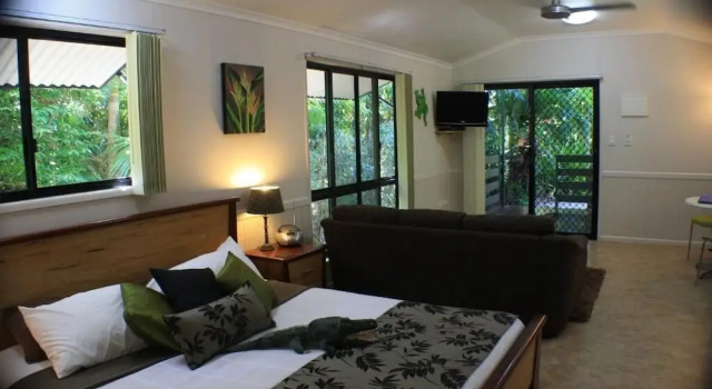 Бунгало Deluxe c 1 комнатой с балконом Boutique Bungalows