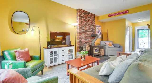 Greenwood Condo < Half-mi From Mt Abram Bike Park, Boek Appartement Locke Mills Verenigde Staten