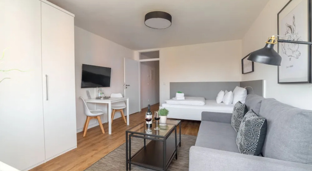 Двухместные апартаменты с видом на сад StayS Apartments