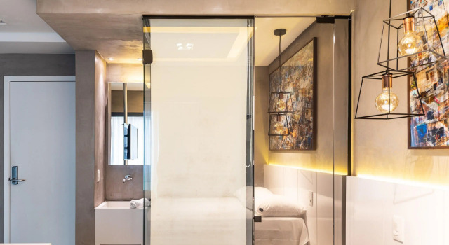 Vu3   Studio De Alto Padrão, Próximo à Allianz, Забронировать Отель Отели Сан-Пауло с бассейном, рядом с West Plaza Shopping Mall, Бассейн
