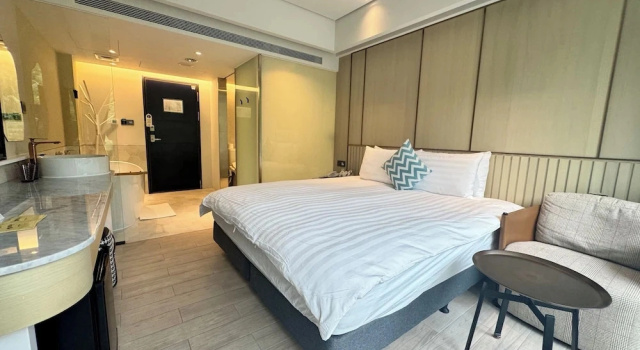 Номер Deluxe Hotel Hayata Lagom 泊思紅柴居