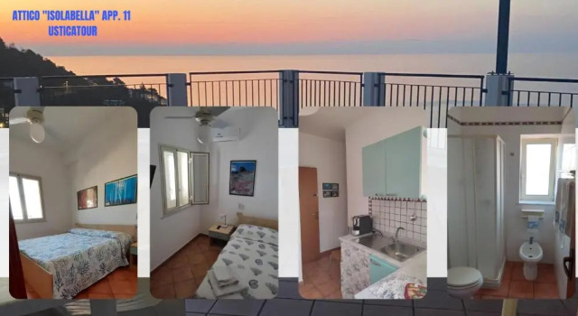 Апартаменты Attico panoramico da 2 a 5 posti