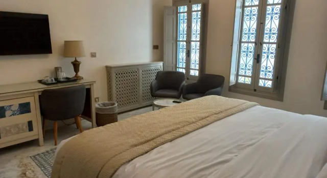 Двухместный номер Standard c 1 комнатой с видом на бассейн La Menara Hotel & SPA