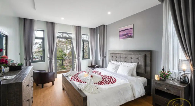 Номер Standard с балконом и с видом на сад Hong Mon Villa