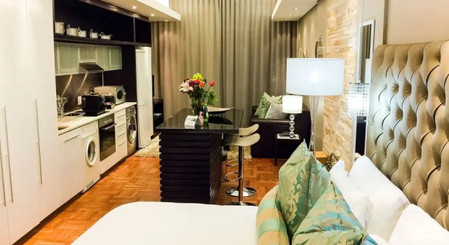 Двухместный номер Standard Modern Studio in Mandela Rhodes Place