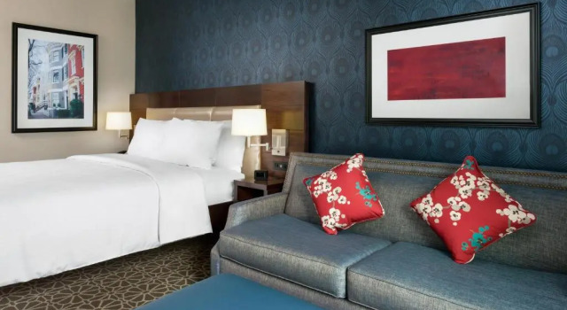 Двухместный номер Делюкс Hilton Garden Inn Washington DC/Georgetown Area