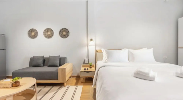 Двухместный номер Deluxe с балконом Hotel Wizpark Ratchada