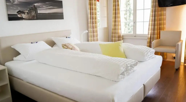 Двухместный номер Standard с видом на озеро Seehotel Baumgarten