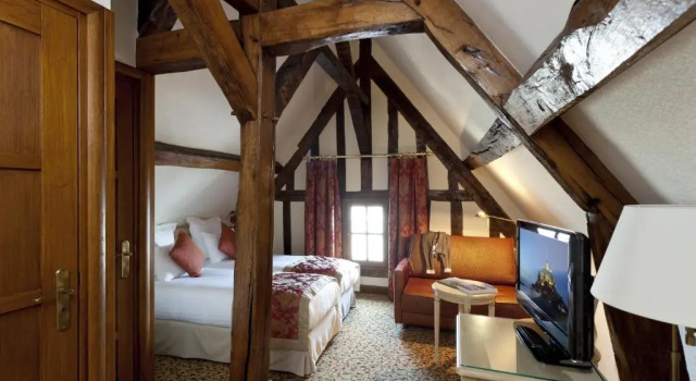 Двухместный номер Superior с видом на море Auberge Saint Pierre