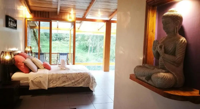 Люкс с видом на реку Hosteria Saguamby Mindo