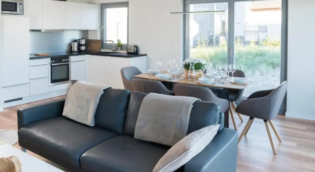 Ostsee Ferienhaus Nr 57 360 Grad & Meer im Strand Resort, Забронировать Курортный отель Курортные отели Хайлигенхафен, Курортный отель