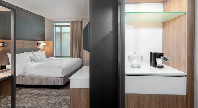 Двухместный люкс SpringHill Suites by Marriott Indianapolis Westfield