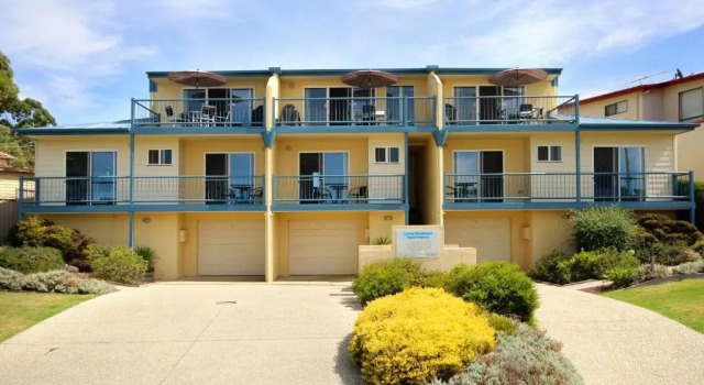 Апартаменты с 2 комнатами с видом на море Lorne Ocean Sun Apartments