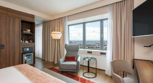 Двухместный номер Premium с красивым видом из окна NH Collection München Bavaria