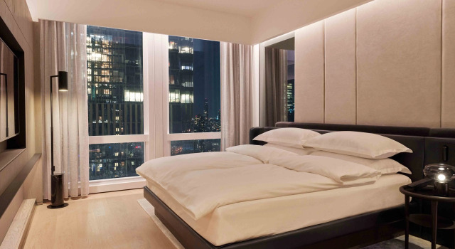 Двухместный люкс Deluxe c 1 комнатой с видом на город Equinox Hotel New York