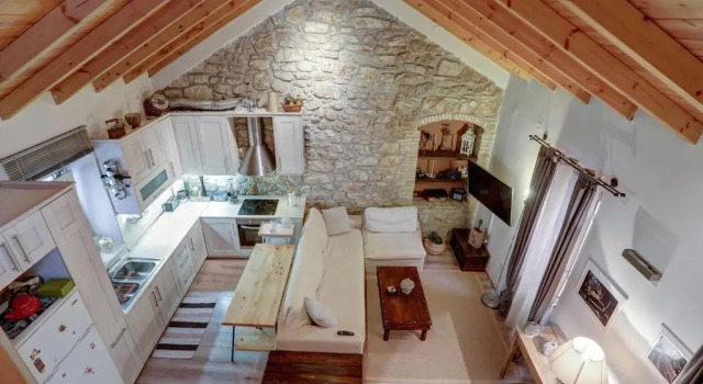 Апартаменты Luminous 2BD stone Apt in the alleys of Corfu town