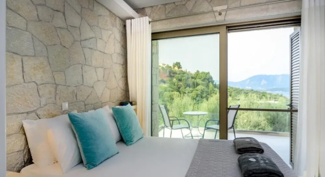 Spilia Bay House in Lefkada, Забронировать Вилла Коттеджи Меганиси, Коттедж