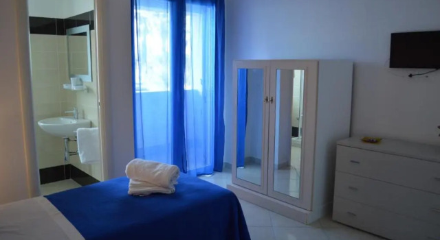 Двухместный номер Standard с балконом и с видом на море B&B Le Tre Stelle