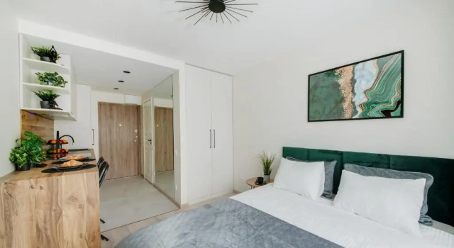 Апартаменты c 1 комнатой Stylish Apartment in Zverynas