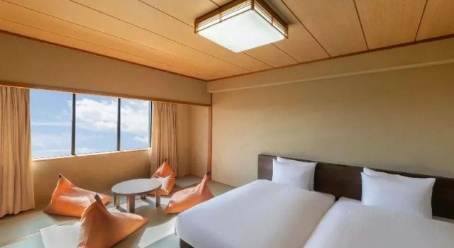 Номер Standard с красивым видом из окна Grand Mercure Lake Biwa Resort & Spa