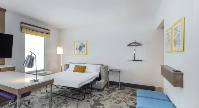 Двухместная студия Hampton Inn & Suites Raleigh-Durham Airport-Brier Creek