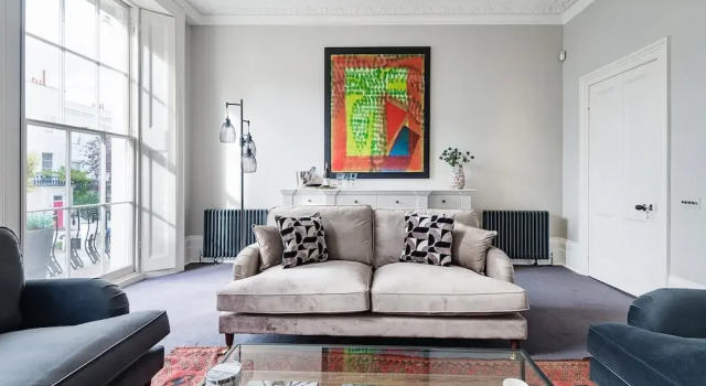 The Notting Hill Townhouse, Забронировать Дом для отпуска Коттеджи Лондона, рядом с Кенсингтонский дворец, Коттедж