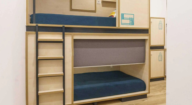 Четырёхместный номер Deluxe TAKE Hostel Conil