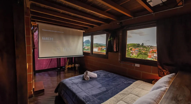 Люкс Executive с видом на город Hotel Spa Bliss Guatape