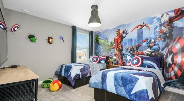 8 Bedroom Movie Theater In Home Champions Gate! 8 Villa by RedAwning
