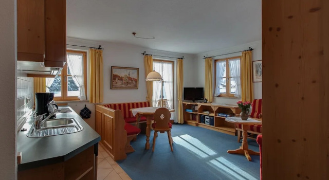 Апартаменты c 1 комнатой с балконом Ferienwohnungen Beim Hausbacher