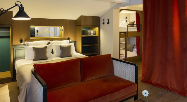 Четырёхместный номер Superior Ours Blanc Hotel & Spa